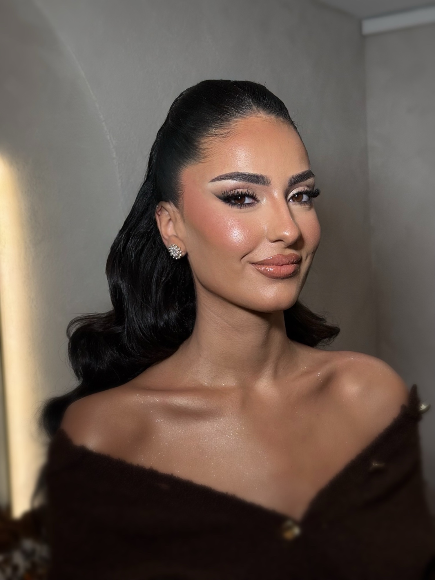 Abend Make-up für Hochzeit